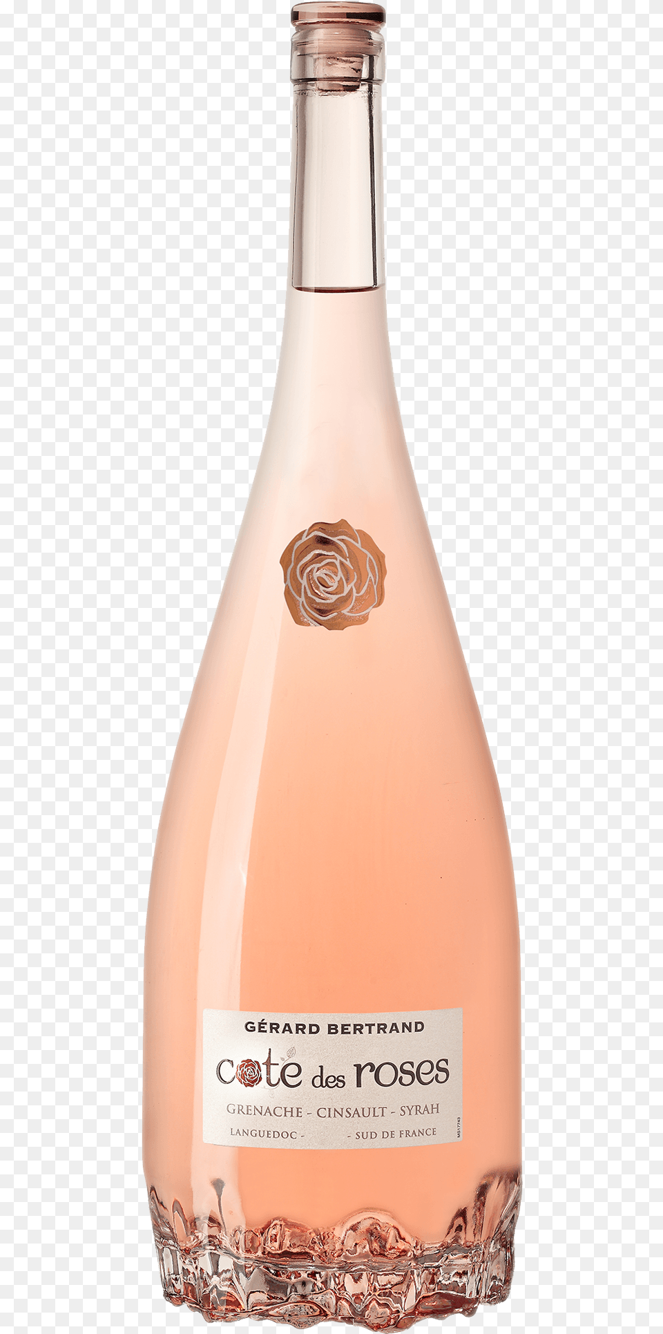 0 Gerard Bertrand Cote Des Roses Rose Alcohol, Beverage, Sake, Liquor Free Png