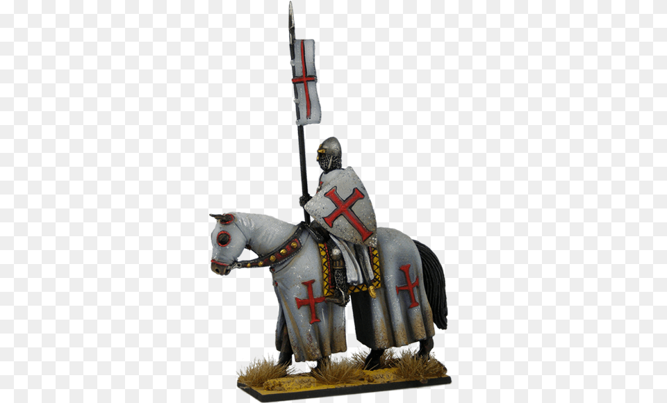 0 Crusader Horse, Knight, Person, Adult, Male Free Png