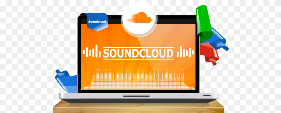 000 Likes Soundcloud Electronics, Computer Hardware, Hardware, Monitor, Screen Free Png