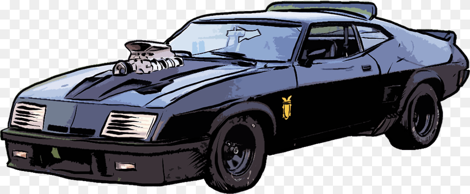 0005 Interceptor 74 Ford Falcon Interceptor, Car, Vehicle, Coupe, Transportation Png Image