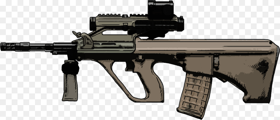 0006 Steyr Aug Aug A3 Sf, Firearm, Gun, Rifle, Weapon Free Png