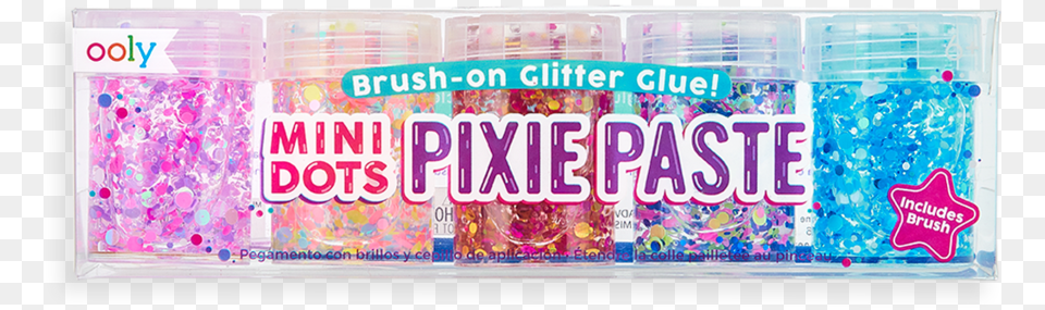 001 Pixie Paste Glitter Glue Ooly, Paper, Food, Sweets Free Png Download