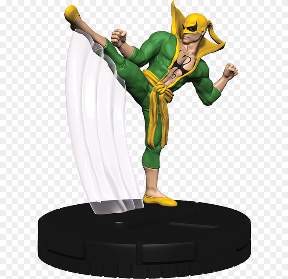 006 Heroclix Iron Fist, Person, Clothing, Costume, Figurine Free Png