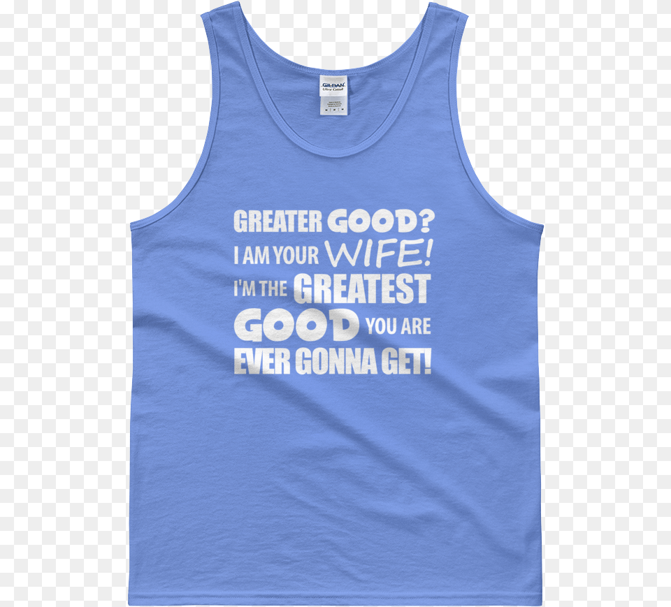 01 Mockup Flat Front Carolina Blue Active Tank, Clothing, Tank Top, Shirt Free Png