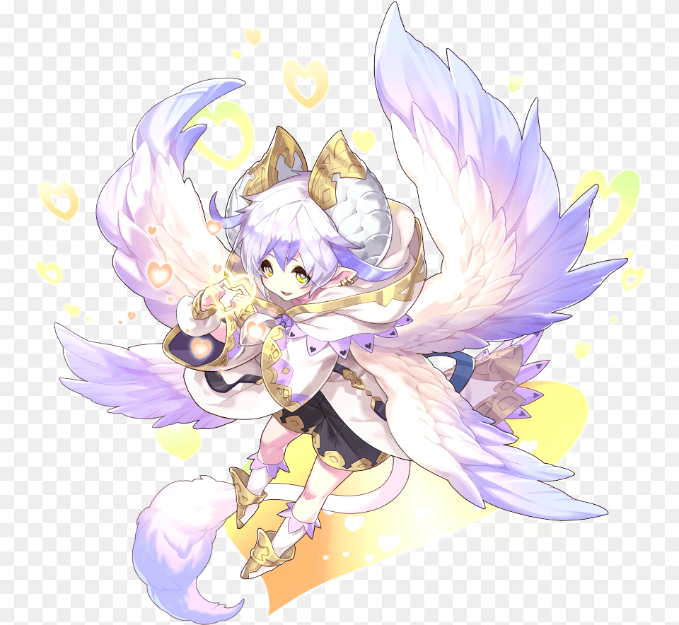 01 Portrait Dragalia Cupid, Book, Comics, Publication, Face Free Transparent Png