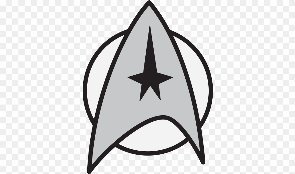 0110 Ncc 1701 Enterprise Transparent Star Trek Logo, Star Symbol, Symbol, Clothing, Hat Free Png