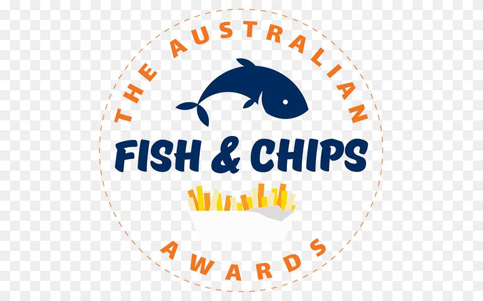02 Fish And Chips Awards Australia, Logo, Animal, Reptile, Sea Life Free Png