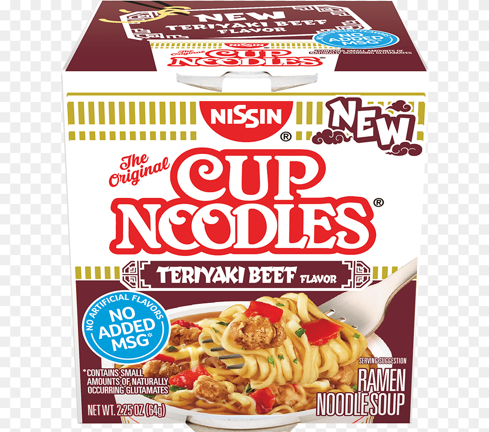 Cup Noodles Teriyaki Beef, Food, Noodle, Advertisement, Pasta Png