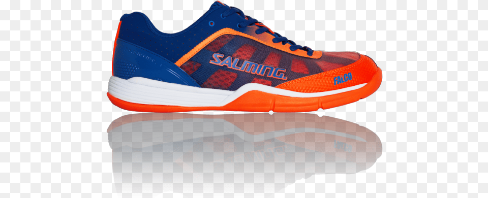 0308 1 Falco Men Shoe Limoges Blue Orange Flame Salming Squash Shoes Falco Men, Clothing, Footwear, Sneaker, Running Shoe Free Transparent Png
