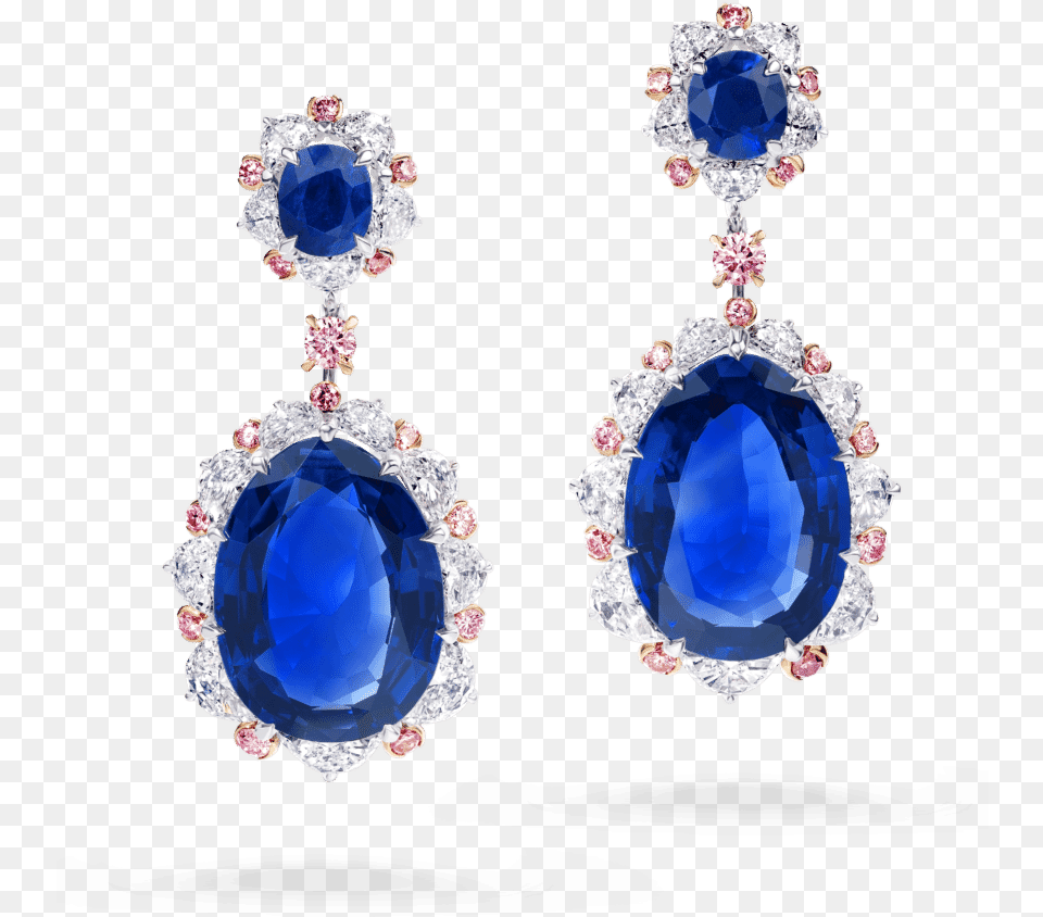 04 1054r Burma Sapph Diam Earrings Earrings, Accessories, Earring, Gemstone, Jewelry Free Png