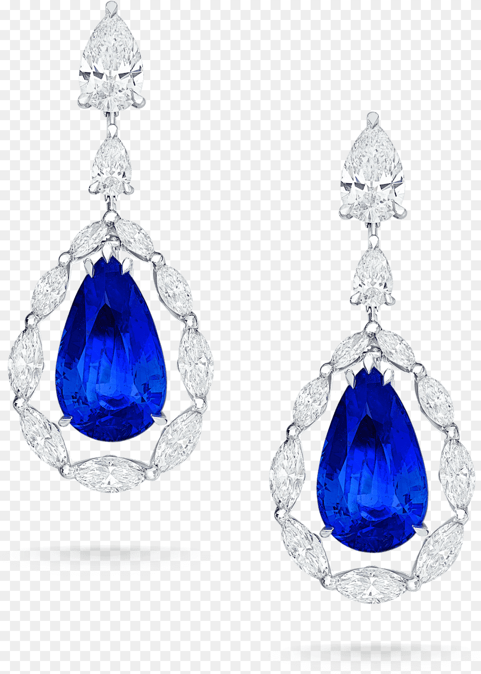 04 407 1 Sapphire Earrings Copy Earrings, Accessories, Earring, Gemstone, Jewelry Png