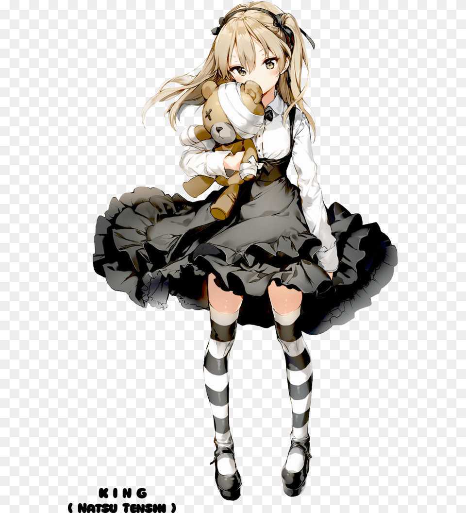 04 Lolita Girl By Natsu Tenshi Da7ojs7 Anime Alice Girls Und Panzer, Book, Comics, Publication, Person Free Transparent Png