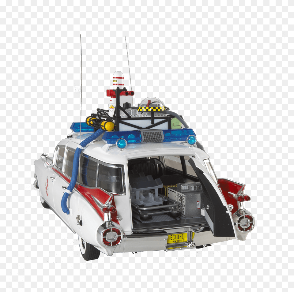 06 Ecto 1 Hot Wheels Elite Car, Transportation, Vehicle, Machine Free Png