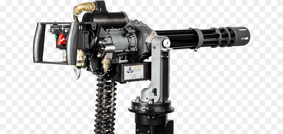 Minigun Switch, Gun, Machine Gun, Weapon, Device Png Image