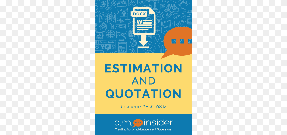 0814 Estimation And Quotation Resource By Am Insider Brief Design, Advertisement, Poster Free Png