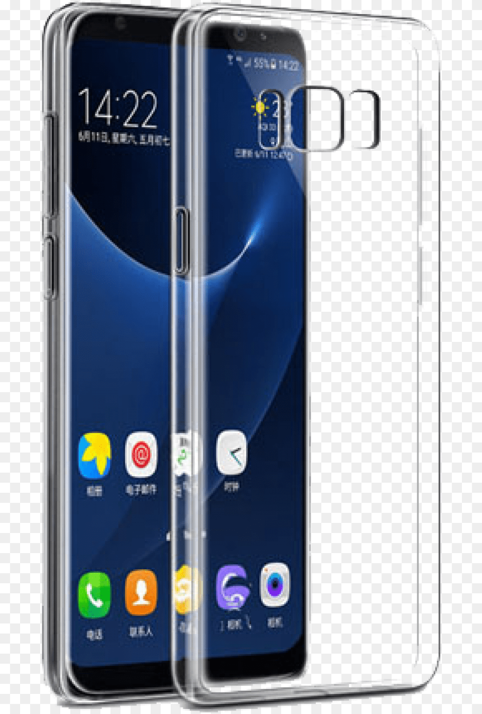 1 1 Samsung S8 Cover Silicone Transparent, Electronics, Iphone, Mobile Phone, Phone Free Png