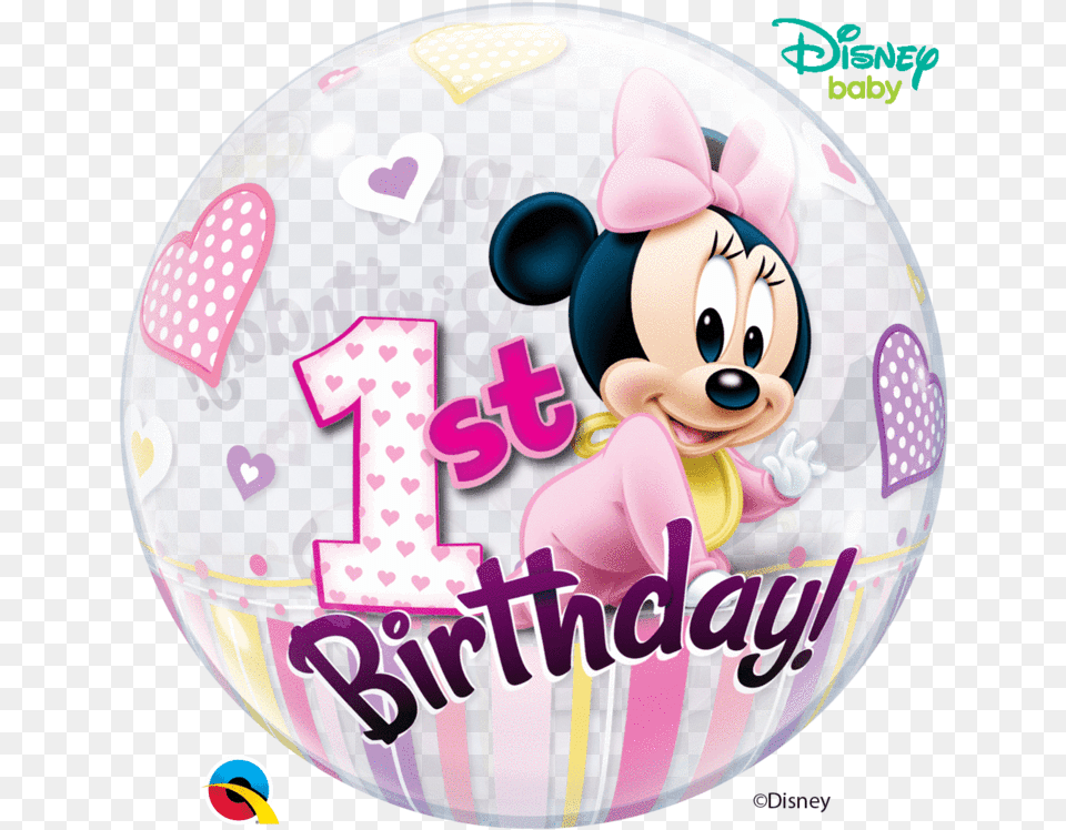 1 Birthday Girl Minnie Mouse, People, Person, Face, Head Free Png Download