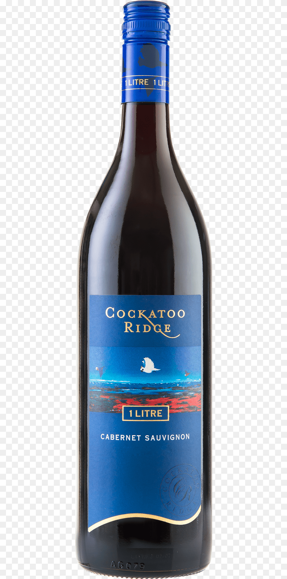 1 Cockatoo Ridge Cabernet Sauvignon 2016, Alcohol, Beverage, Bottle, Liquor Png Image