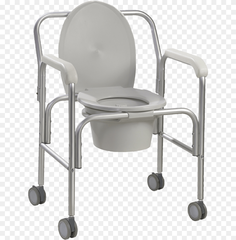1 Commode With Wheels, Indoors, Bathroom, Room, Toilet Free Png Download