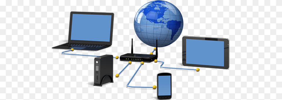 1 Computer Network, Electronics, Laptop, Pc, Sphere Free Transparent Png
