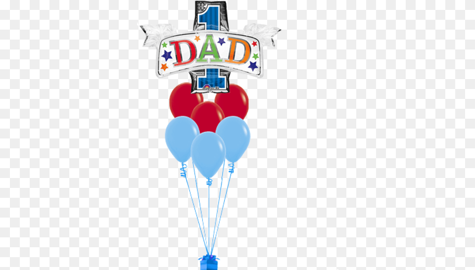 1 Dad Balloon Bouquet Father39s Day Balloon Bouquet Free Png Download