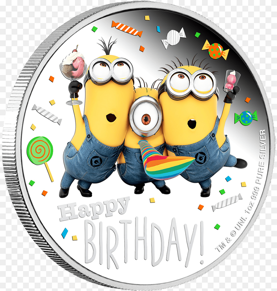 1 Happy Birthday Minions, Clothing, Footwear, Shoe, Baby Png Image