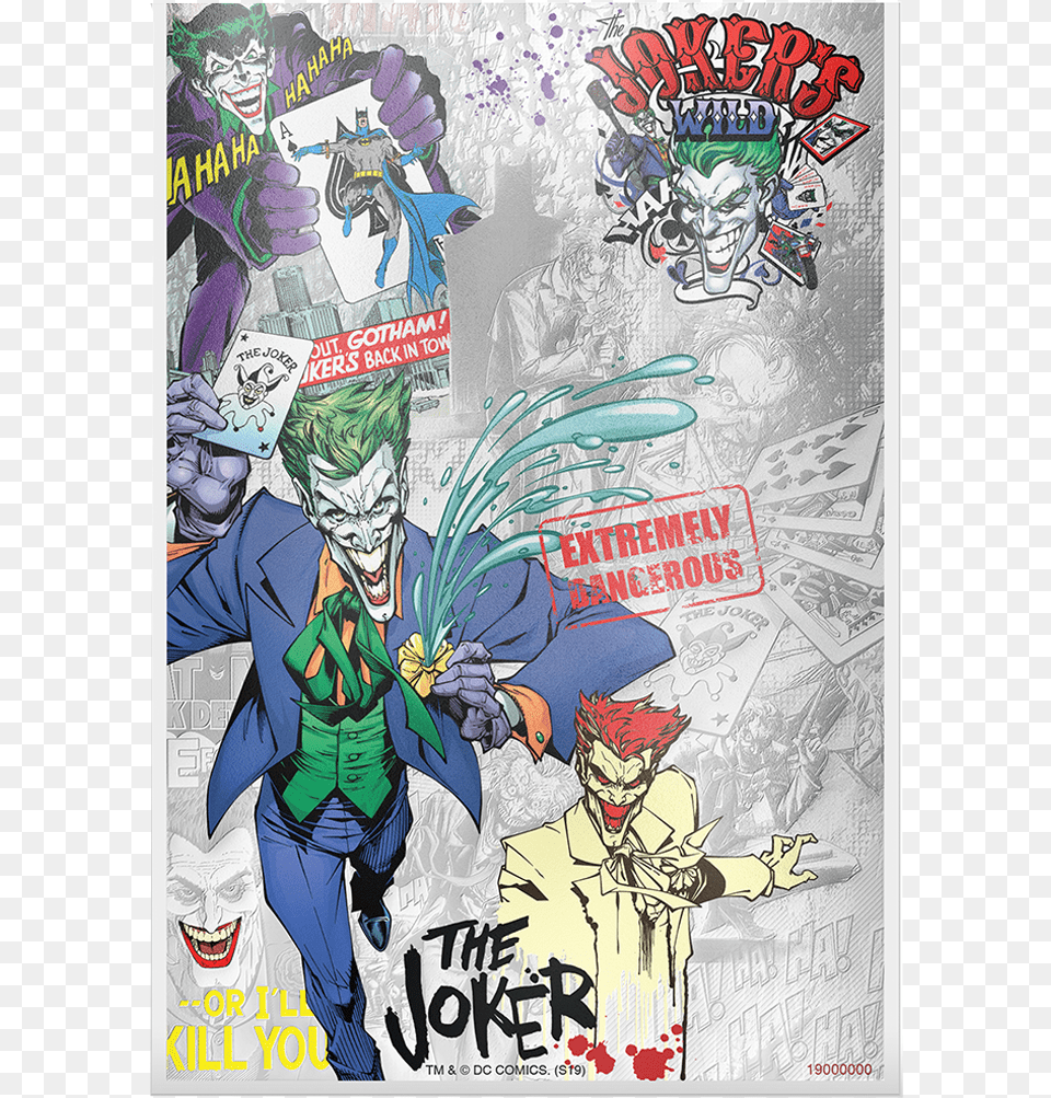 1 Joker Comics, Publication, Book, Person, Face Free Png