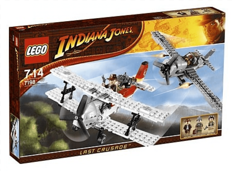 1 Lego Indiana Jones Fighter Plane Attack, Person, Aircraft, Transportation, Vehicle Free Png Download