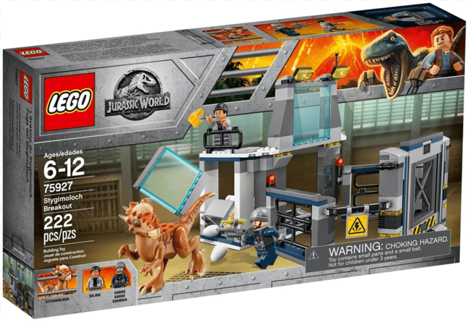 1 Lego Jurassic World Stygimoloch Breakout, Animal, Dinosaur, Reptile, Person Png Image