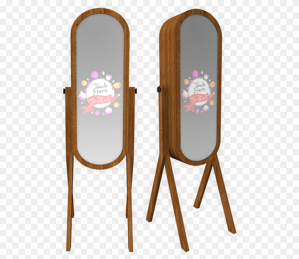 1 Retro Mirror Photo Booth, Chair, Furniture Free Transparent Png