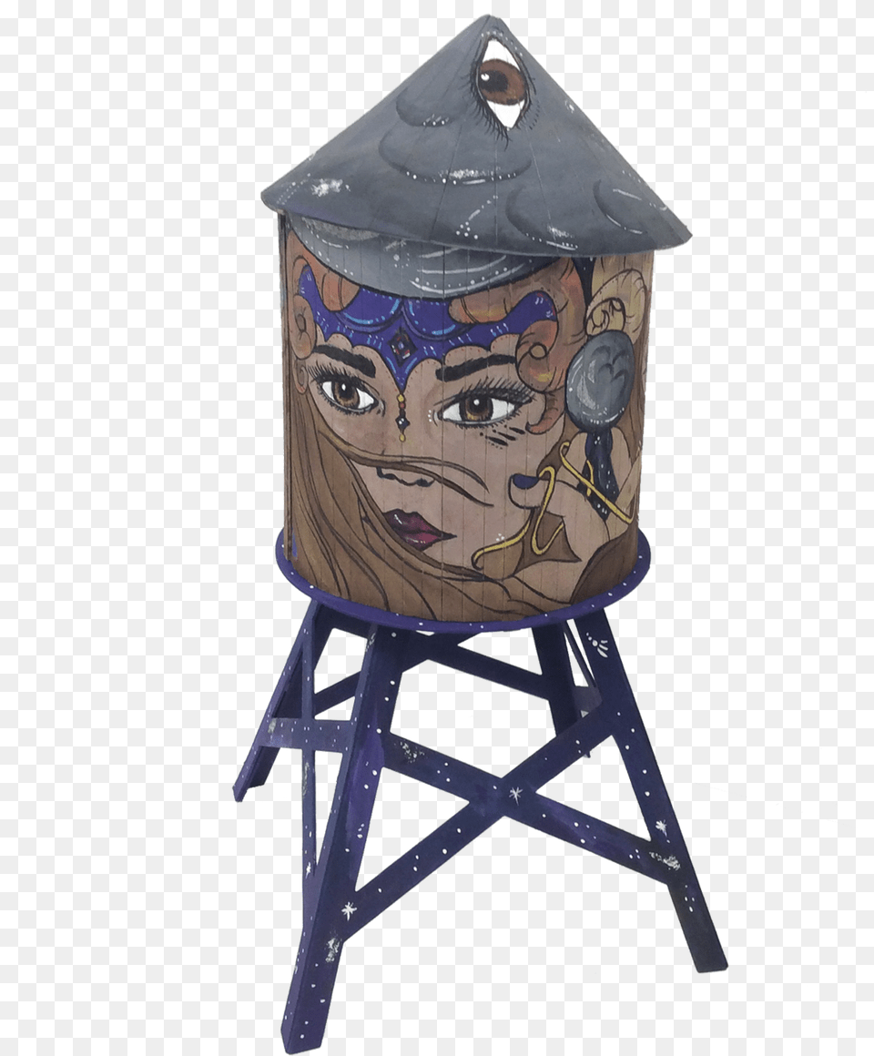 1 Chair, Person, Art, Face, Head Free Png Download