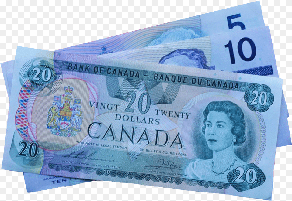 10 And 20 Canadian Dollar Notes Image, Money, Person, Face, Head Free Png Download