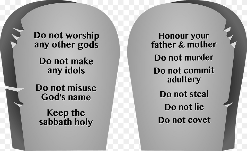 10 Commandments Tablets Clipart, Jar, Chart, Plot, Text Free Png Download