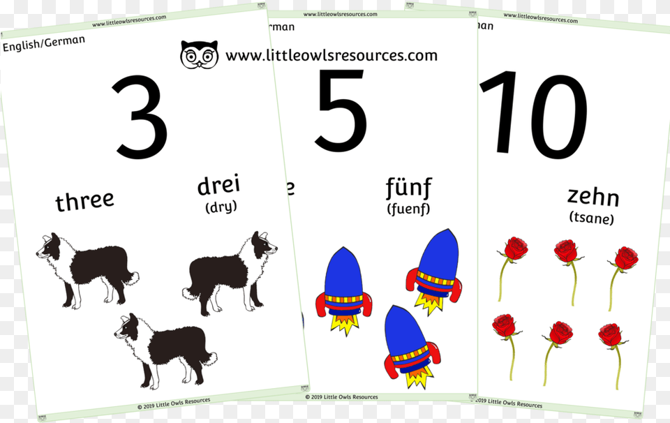 10 Counting Cover Counting Numbers 0 To, Number, Text, Symbol, Dog Free Png Download