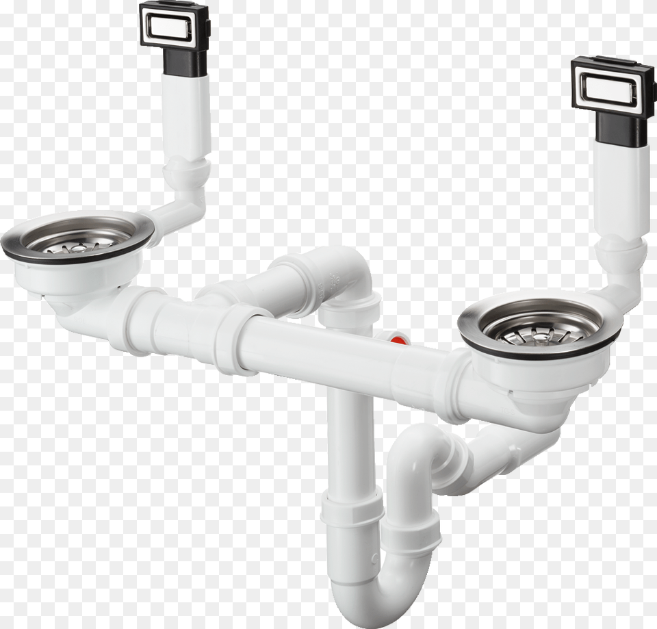 10 Manual Waste And Overflow Set For Sink Hansgrohe Waste And Overflow Set Chrome, Smoke Pipe, Sink Faucet Png