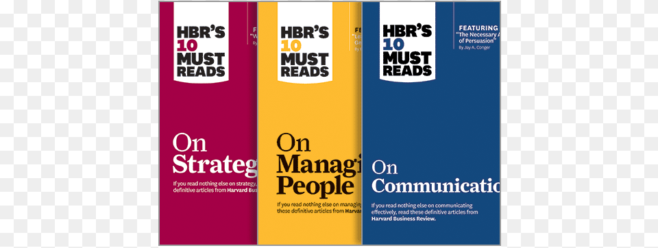 10 Must Reads Collection Hbr39s 10 Must Reads On Communication Book, Advertisement, Poster, Publication Free Png