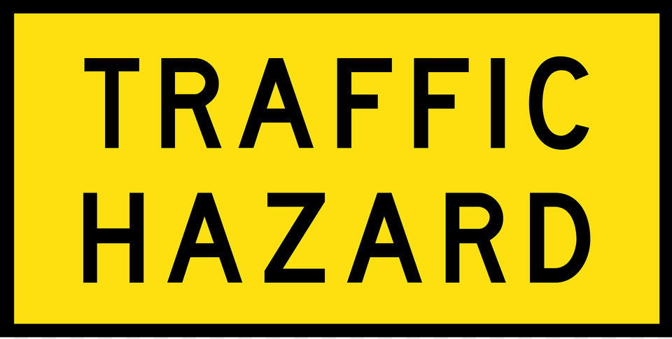 10 Traffic Hazard Clipart, Sign, Symbol, Text Png