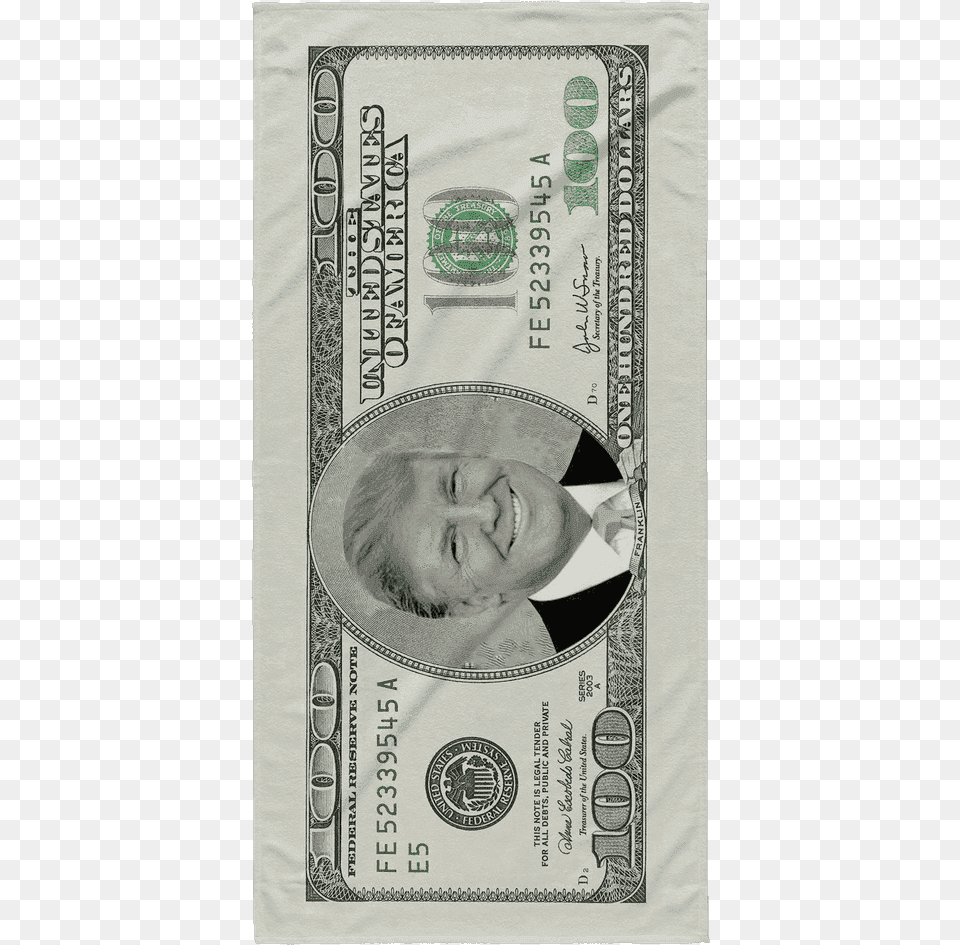 100 Dollar Bill, Baby, Money, Person, Face Png Image