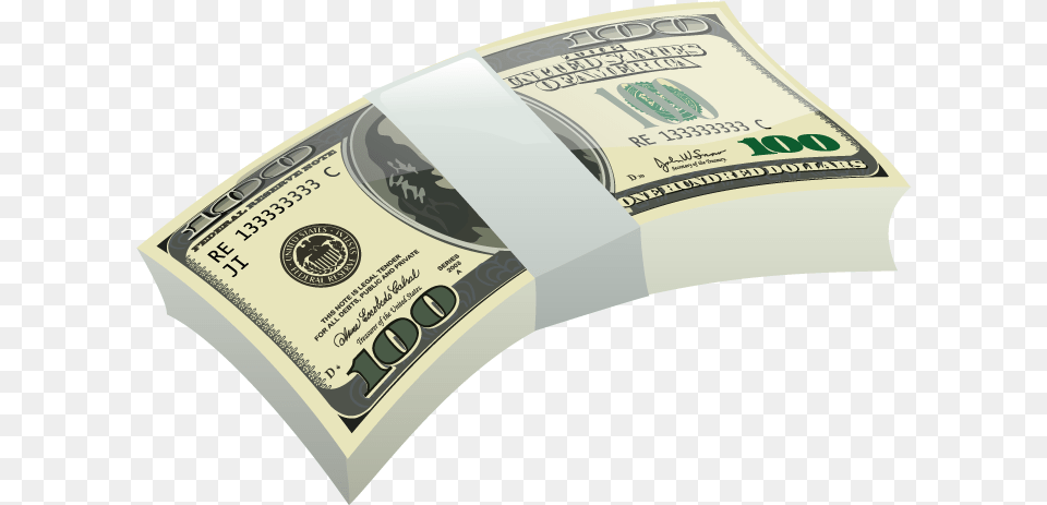 100 Dollar Bill, Money, Disk Png Image