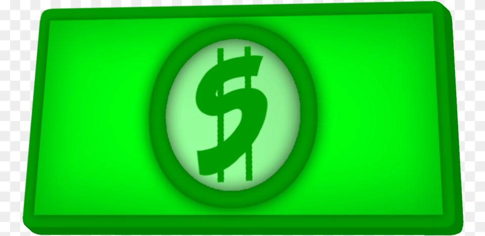 100 Dollar Bill Clip Art Sign, Green, Symbol, Recycling Symbol, Text Png Image