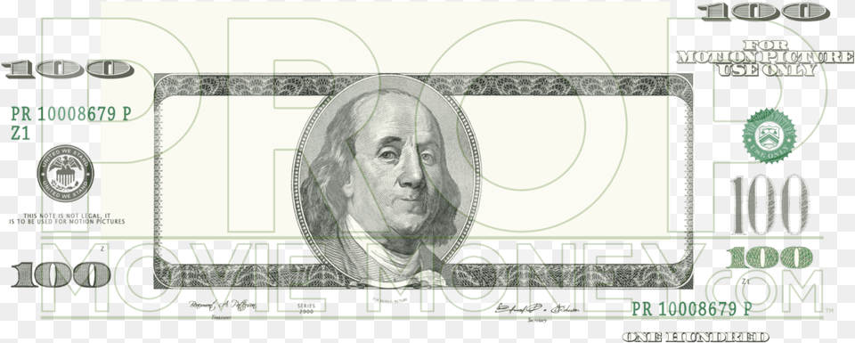100 Dollar Bill Cash, Adult, Male, Man, Person Free Png Download