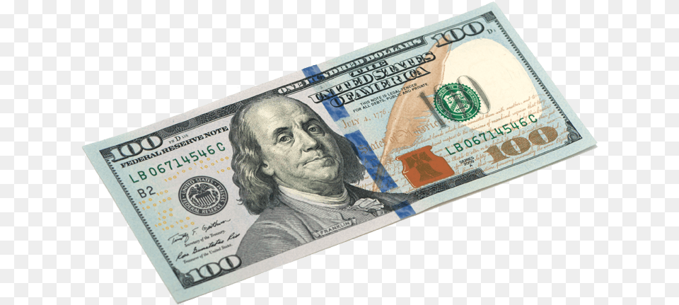 100 Dollar Bill Transparent, Money, Adult, Male, Man Png