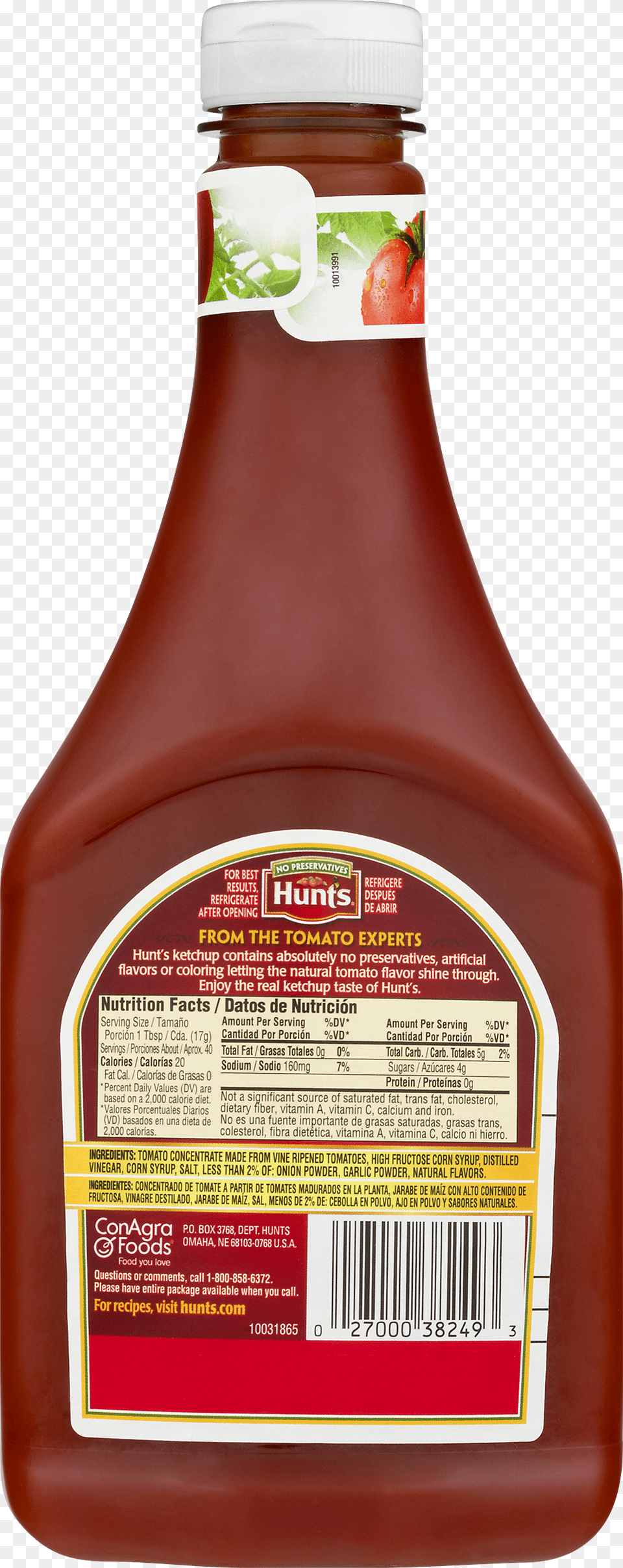 100 Natural Tomato Ketchup 24 Oz Bottle, Food Png Image