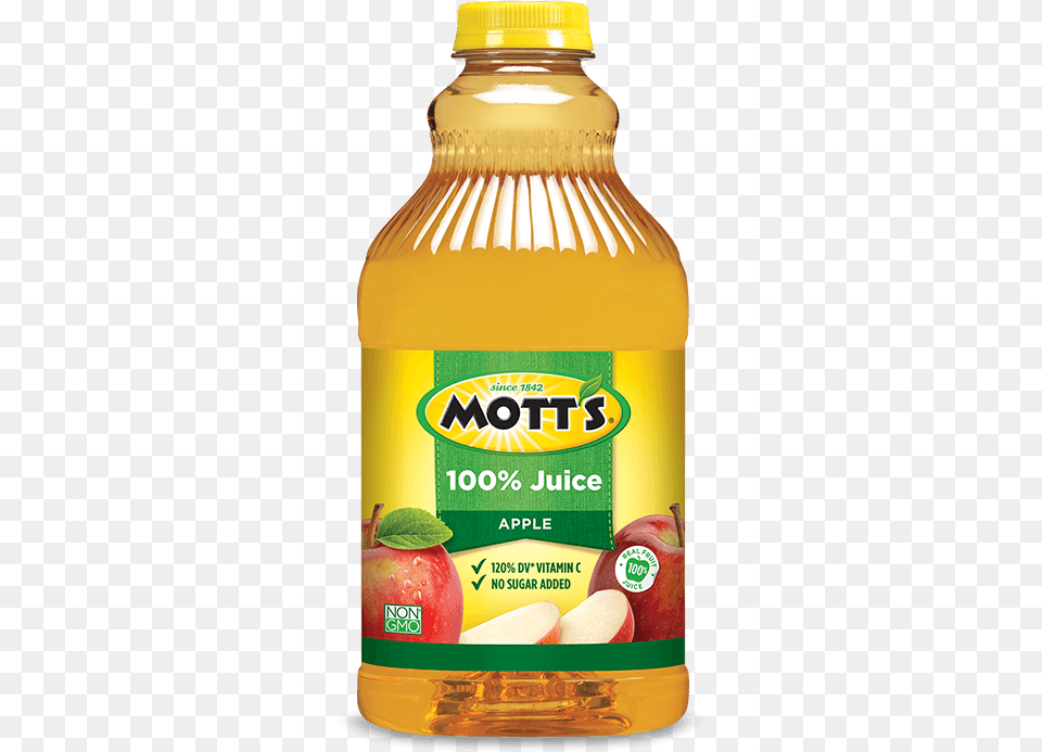 100 Original Apple Juice Mott39s Apple Juice, Beverage, Food, Ketchup, Fruit Png Image