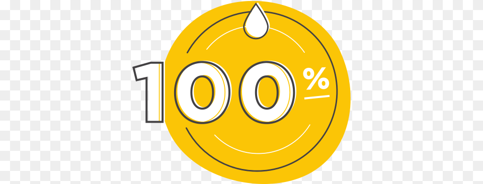 100 Profit Untuk Anda Charity Water, Number, Symbol, Text, Disk Png Image