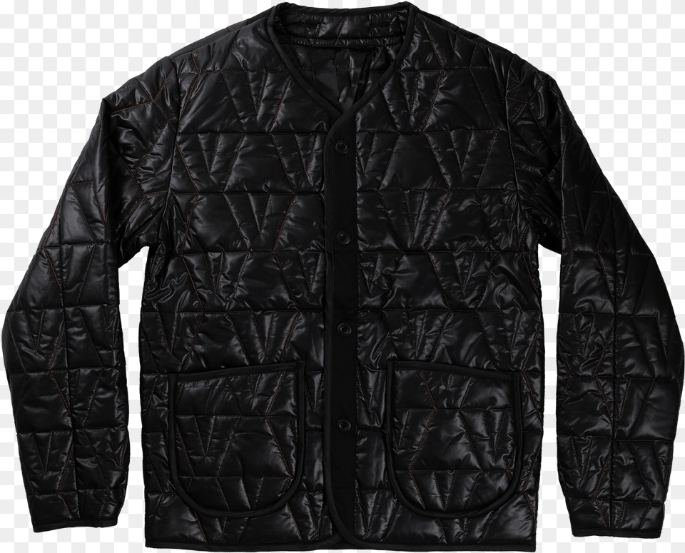 Vlone, Clothing, Coat, Jacket, Leather Jacket Free Png Download