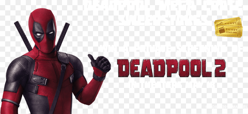 Dead Pool, Adult, Male, Man, Person Png Image