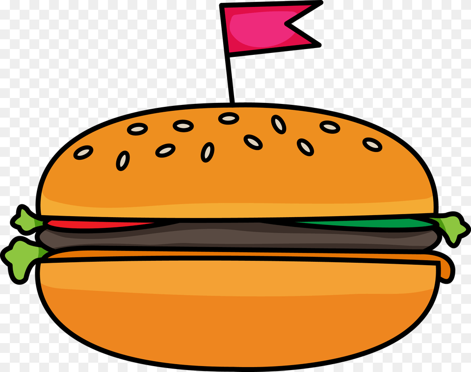 Burger Clipart, Food, Animal, Fish, Sea Life Free Png