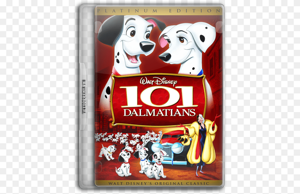 101 Dalmatians Dvd Art, Person, Advertisement, Poster Free Png Download