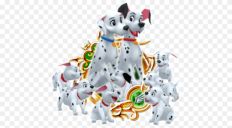 101 Dalmatians Kingdom Hearts 101 Dalmatians, Animal, Canine, Mammal, Pet Png